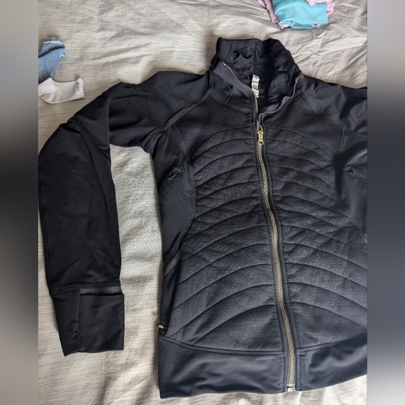 Lululemon RARE Fleece Out Jacket Size 10 - Picture 4 of 7